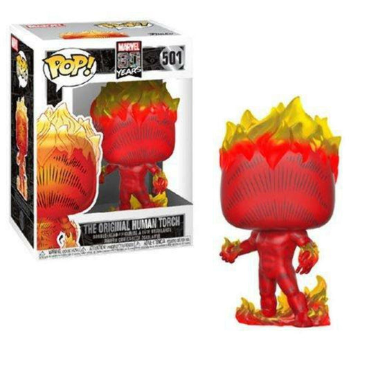 Funko POP Marvel The Original Human Torch 501 - NERD BLVD
