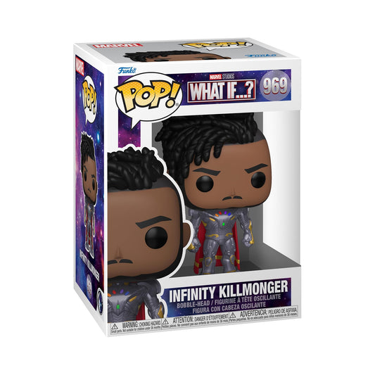 Funko POP Marvel What If Infinity Killmonger 969 - NERD BLVD