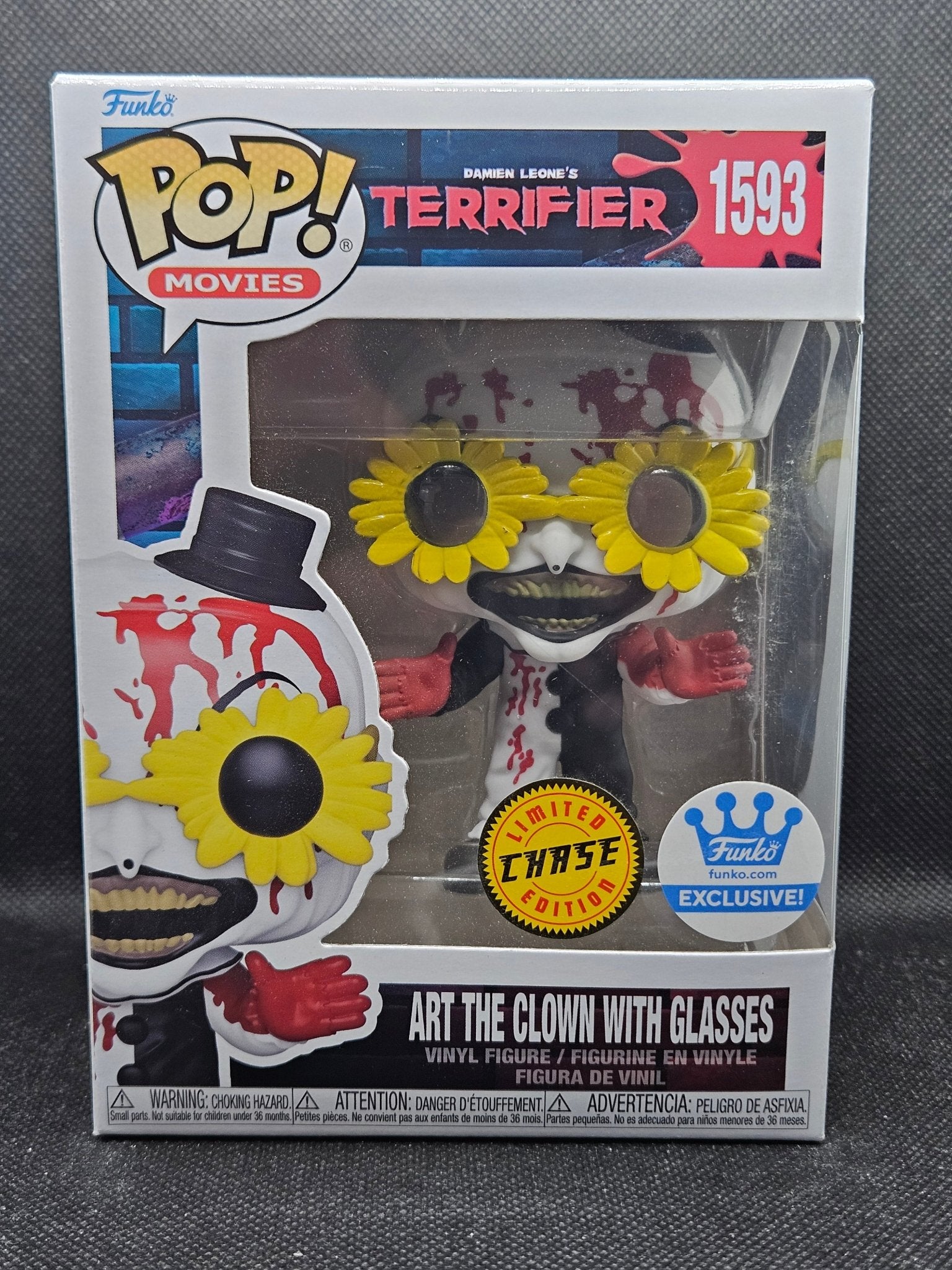 Funko Pop Movies Art The Clown With Glasses Funko Exclusive - NERD BLVD
