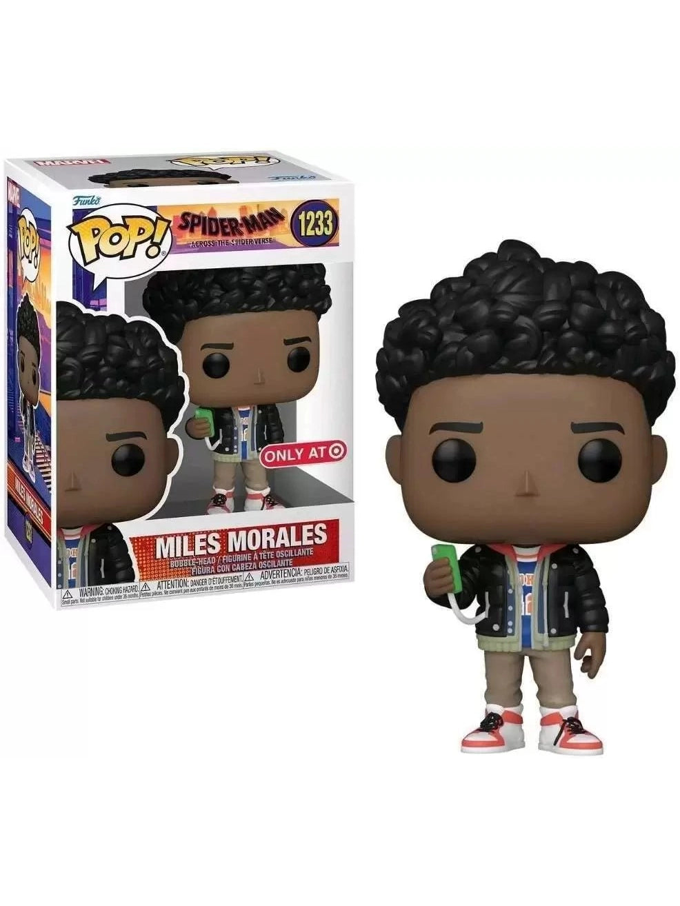Funko POP Spider Man Across The Spiderverse Miles Morales Target Exclusive 1233 - NERD BLVD