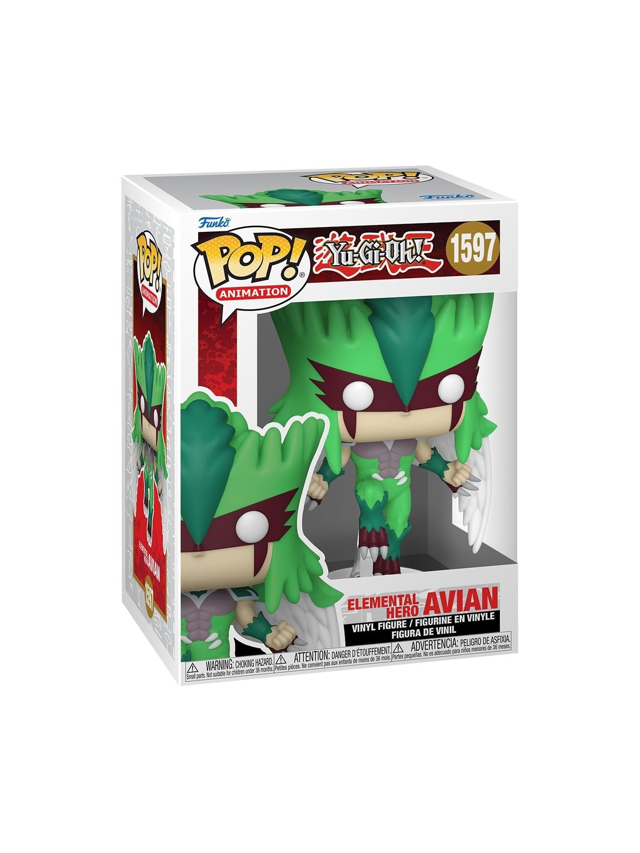 Funko POP Yu Gi Oh Elemental Hero Avian 1597 - NERD BLVD