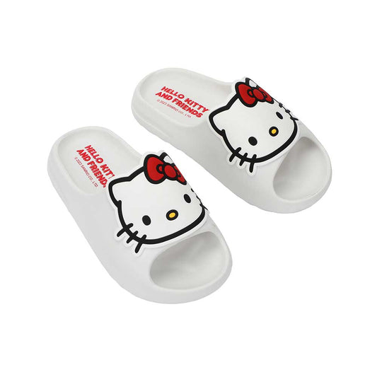 HELLO KITTY BIG FACE JUNIORS CLOUD SLIDES - NERD BLVD