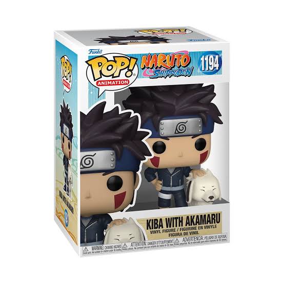 Funko Pop: Naruto - Kiba with Akamaru #1194 Figure