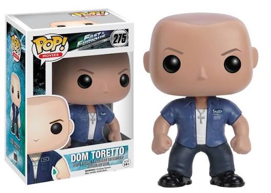 Funko POP: Movies - Fast and Furious - Dom Toretto Figure #275