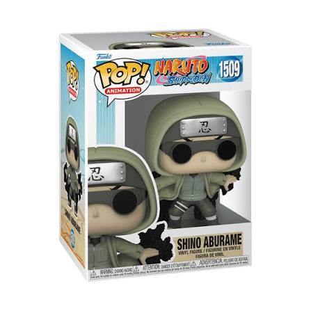 Funko Pop: Naruto - Shino Aburame Figure #1509