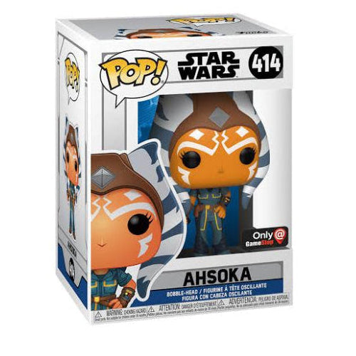 Funko Pop: Star Wars - Ahsoka #414 Figure Gamestop Exclusive