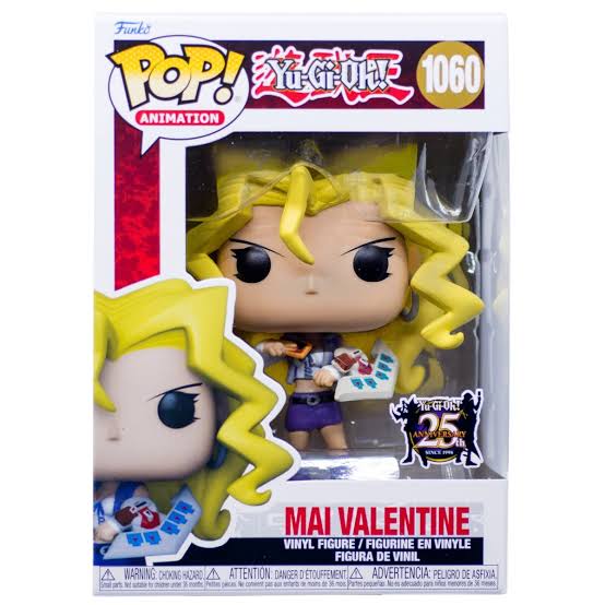 Funko Pop: Animation - Yu-Gi-Oh - Mai Valentine Figure #1060 25th Anniversary