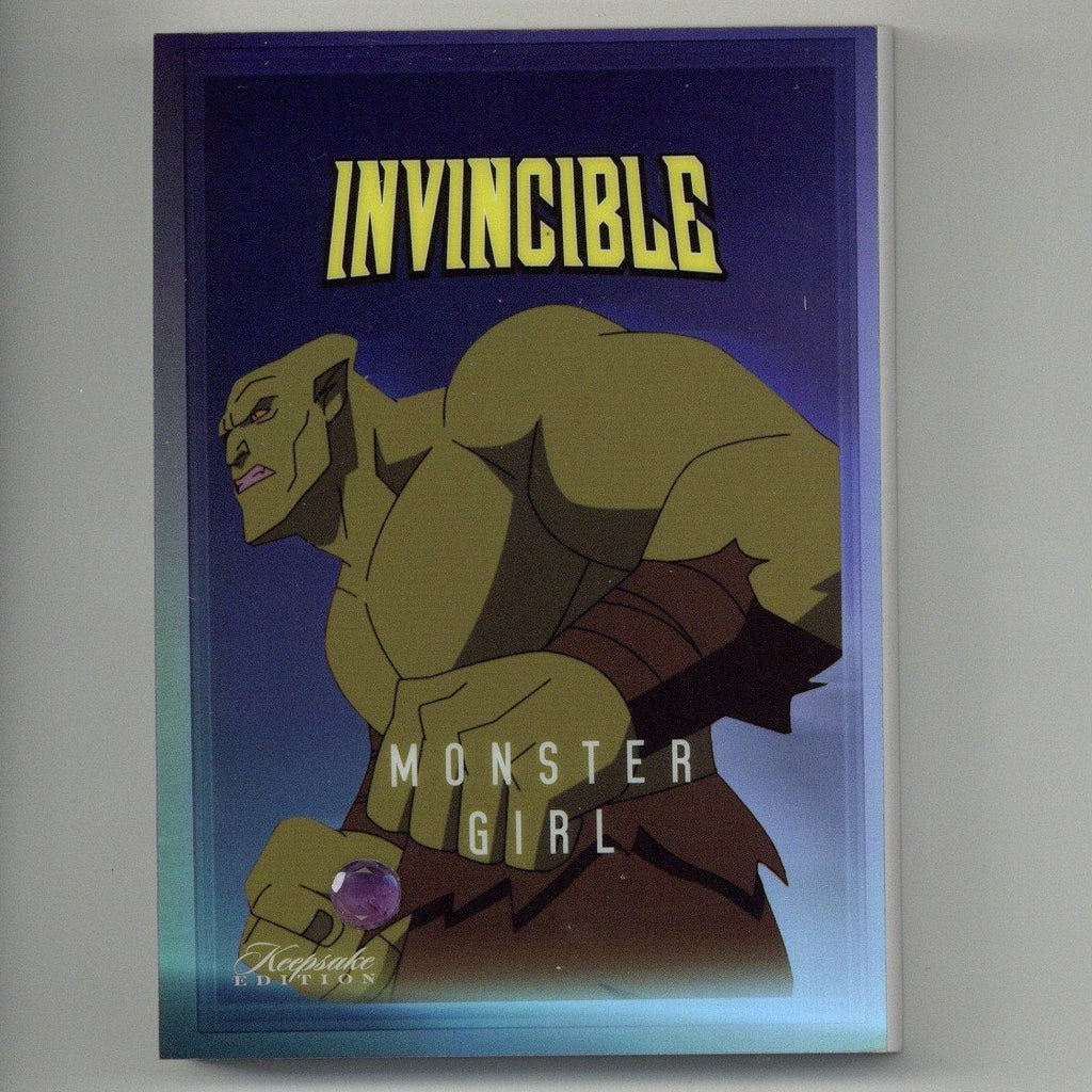 Invincible Monster Girl Keepsake Edition Skybound Gem Stone Card 296