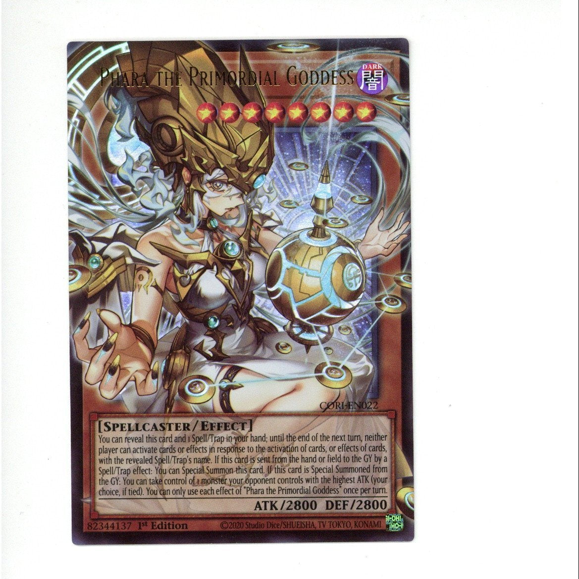 Yu-Gi-Oh Card: Phara The Primordial Goddess (Extended Art) - Chaos Origins