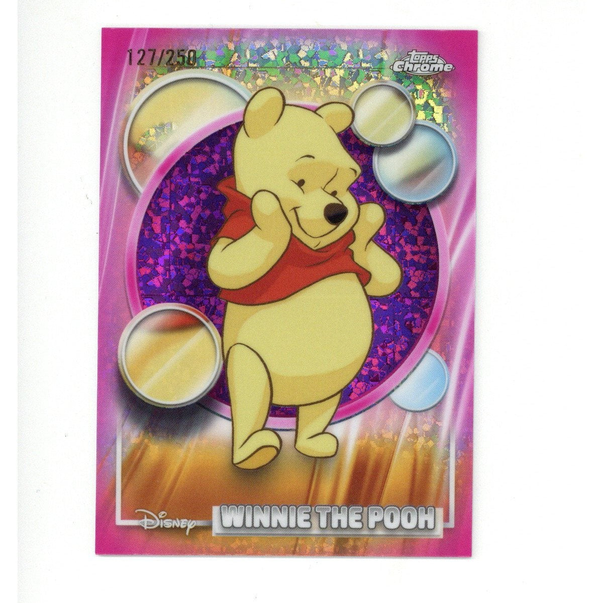 2026 Topps Disney Chrome 100 Winnie the Pooh #127/250