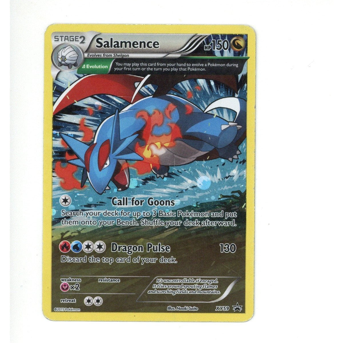 Pokemon Card: Salamence - XY59 Promo (TCG)