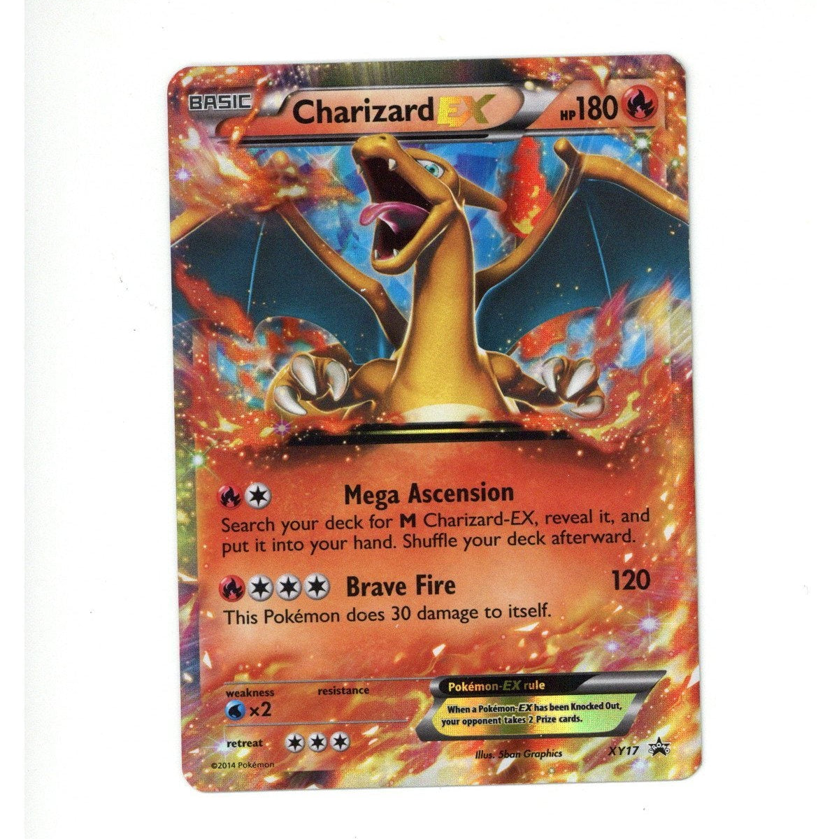 Pokemon Card: Charizard EX XY17 (TCG)