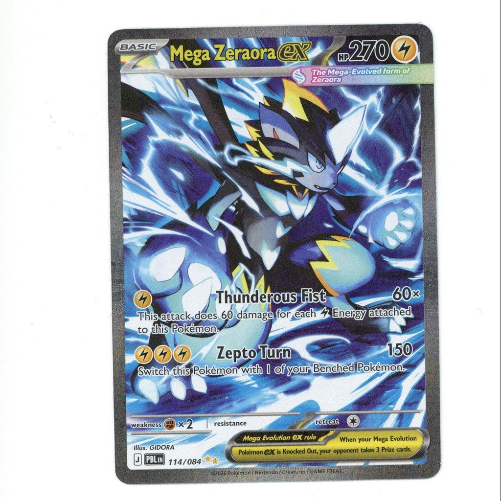 Pokemon Card: Mega Zeraora 114/084 (TCG)