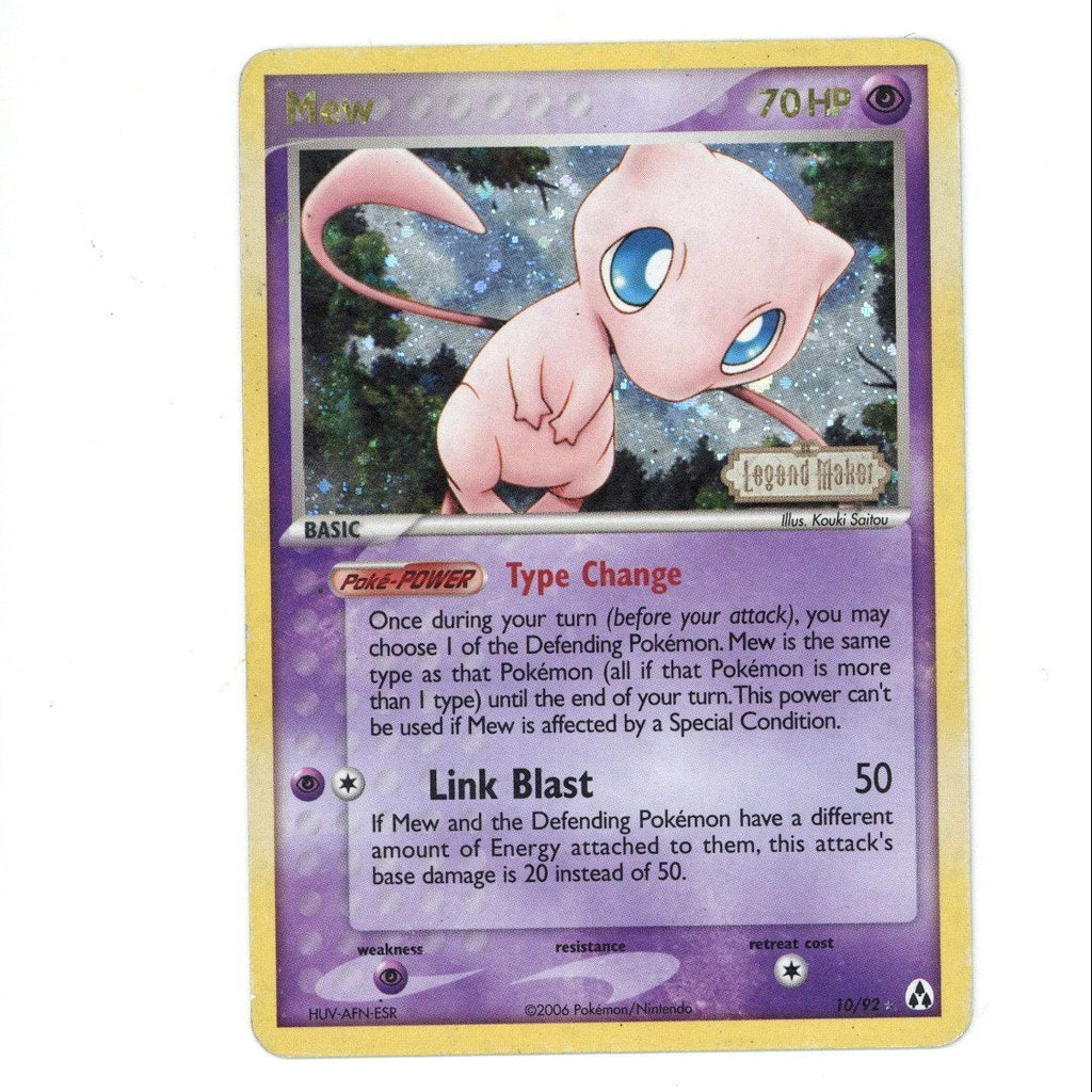 Pokemon Card: Mew 10/92 (TCG)
