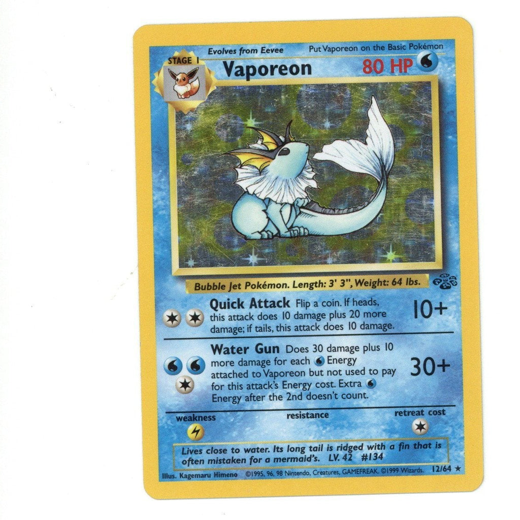Pokemon Card: Vaporeon 12/64 (TCG)