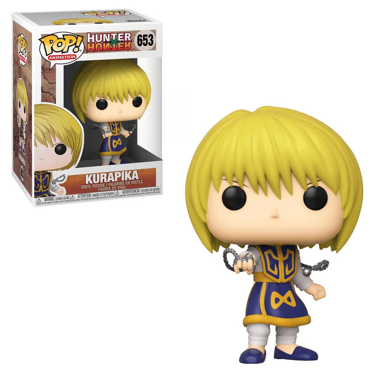 Funko Pop: Animation - Hunter X Hunter - Kurapika #653