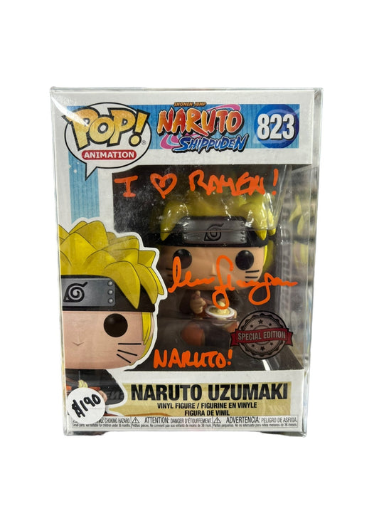Maile Flanagan Signed Funko POP Naruto Uzumaki Autographed JSA COA - NERD BLVD