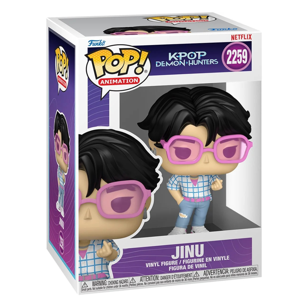 Funko Pop: Animation - KPop Demon Hunters - Jinu Vinyl Figure #2259