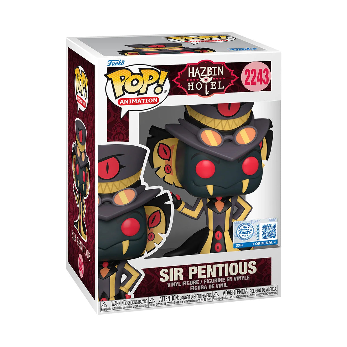 Funko Pop: Hazbin Hotel - Sir Pentious #2243 Vinyl Figure