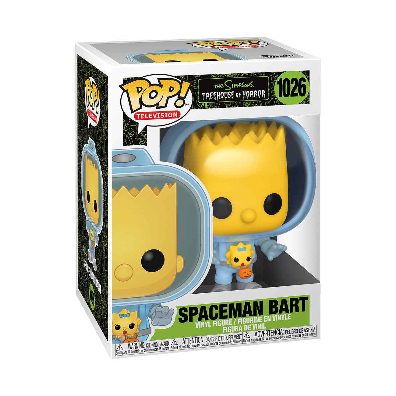 Funko Pop: Television - The Simpsons Treehouse of Horror - Spaceman Bart - Figure #1026