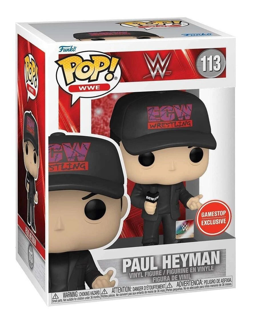Funko Pop: WWE - Paul Heyman Figure #113