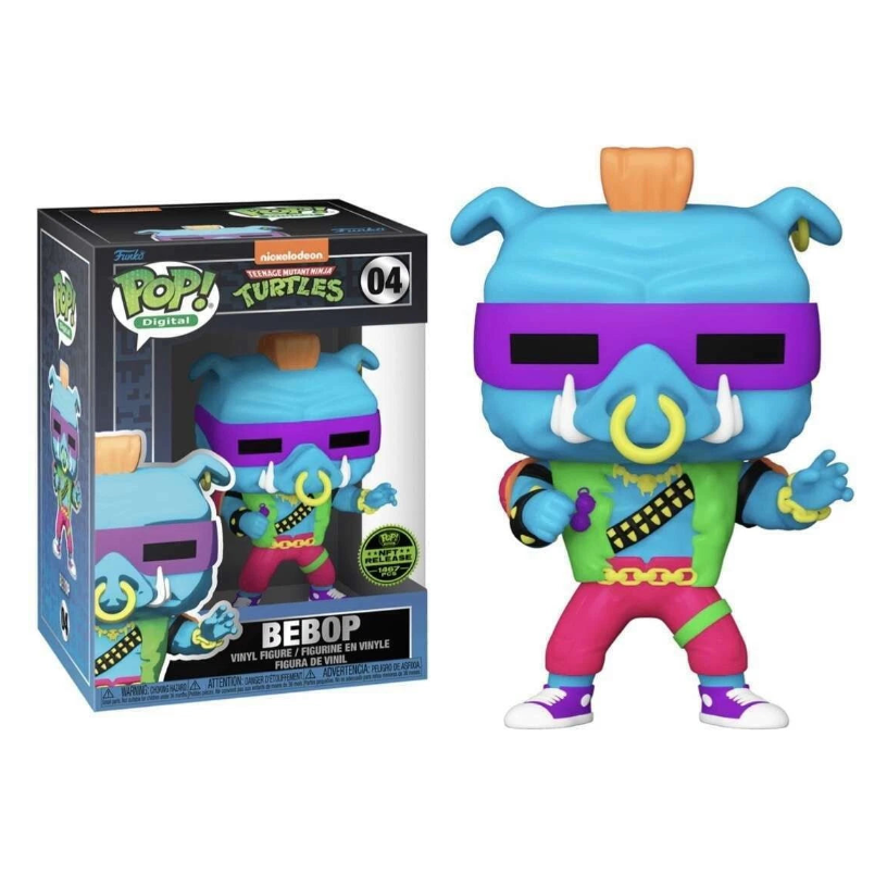 Funko Pop Digital: Teenage Mutant Ninja Turtles - Bebop Release 1467 PCs #04