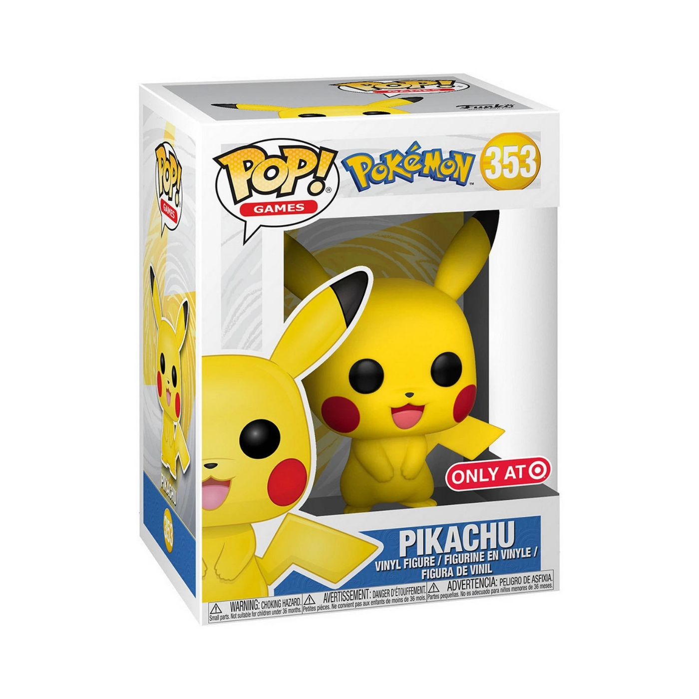 Funko Pop: Games - Pokemon - Pikachu Figure #353 (Target Exclusive)