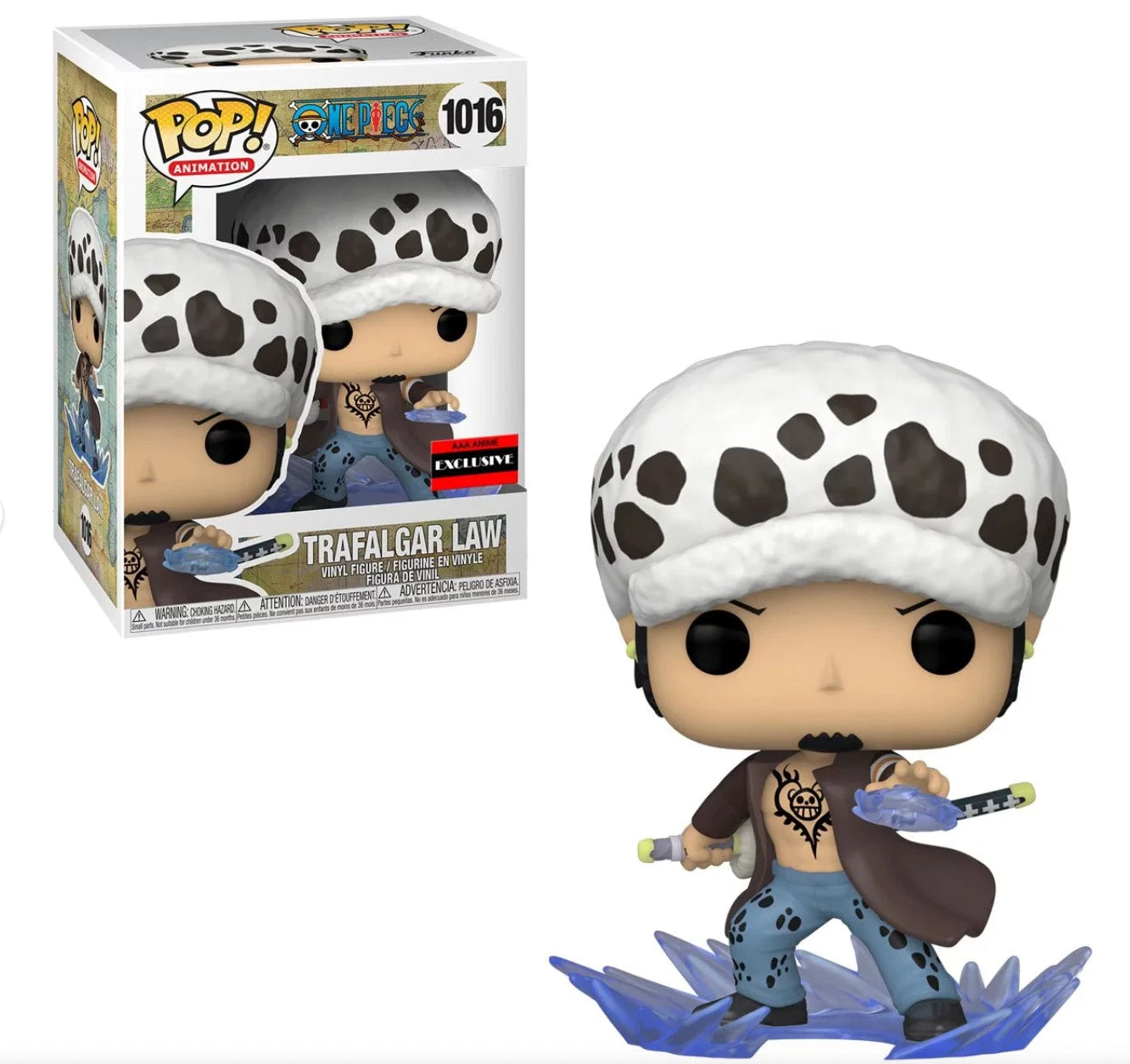 Funko POP!  One Piece - Trafalgar Law AAA Exclusive Figure #1016