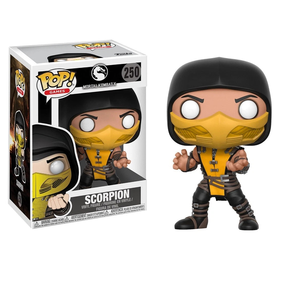 Funko Pop: Games - Mortal Kombat - Scorpion #250