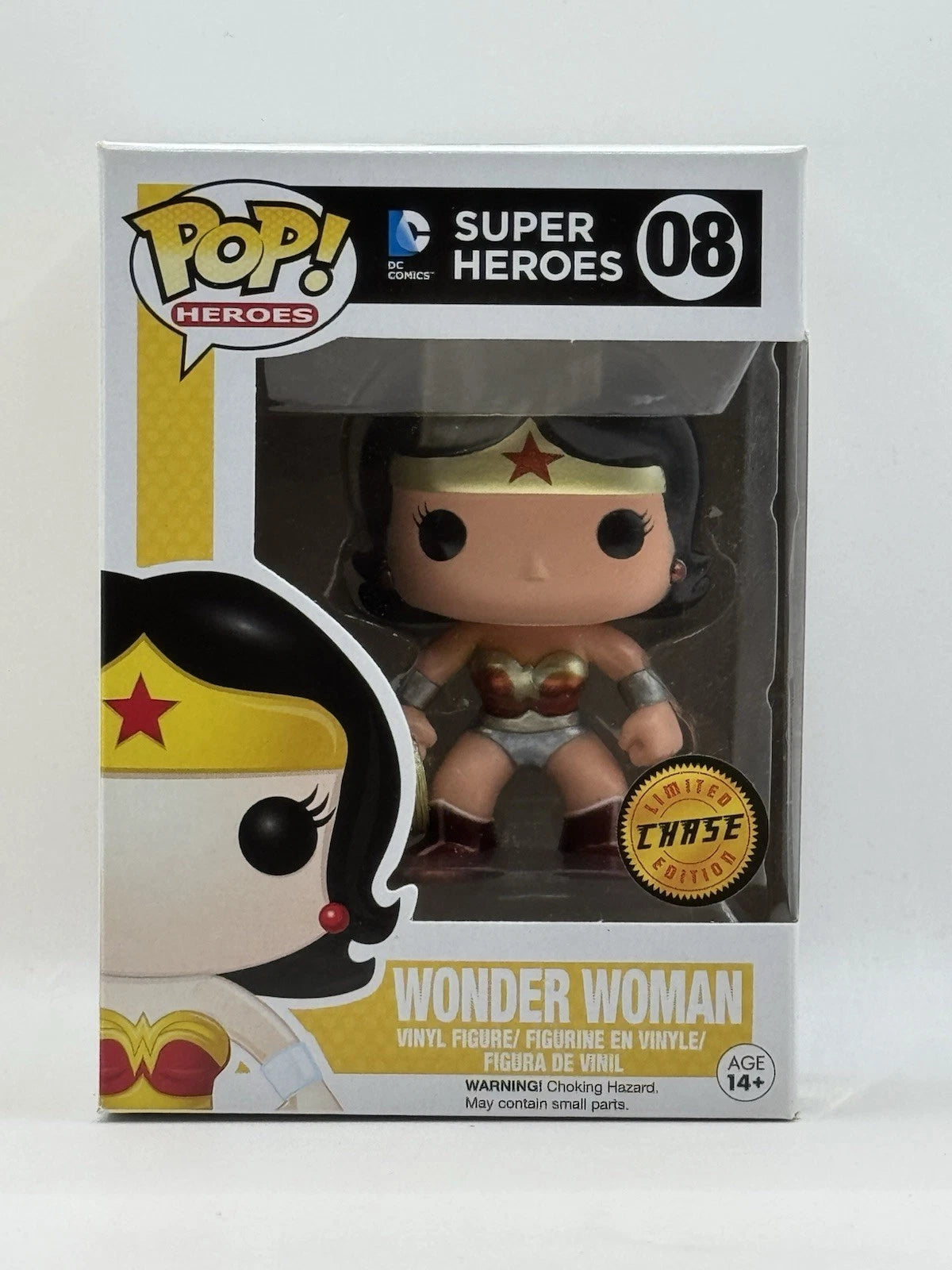 Funko POP: Heroes - DC Super Heroes - Wonder Woman Figure #08 Chase