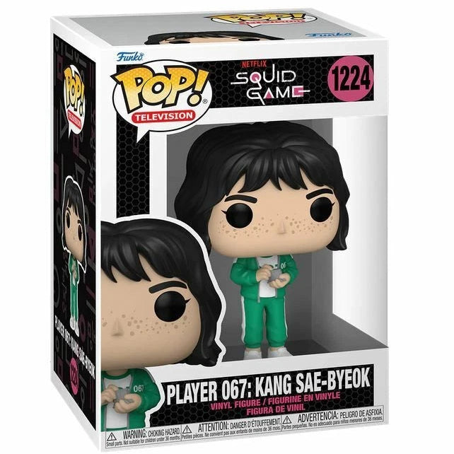 Funko Pop: Television - Squid Game - Player 067: Kang Sae-Byeok Vinyl Figure #1224