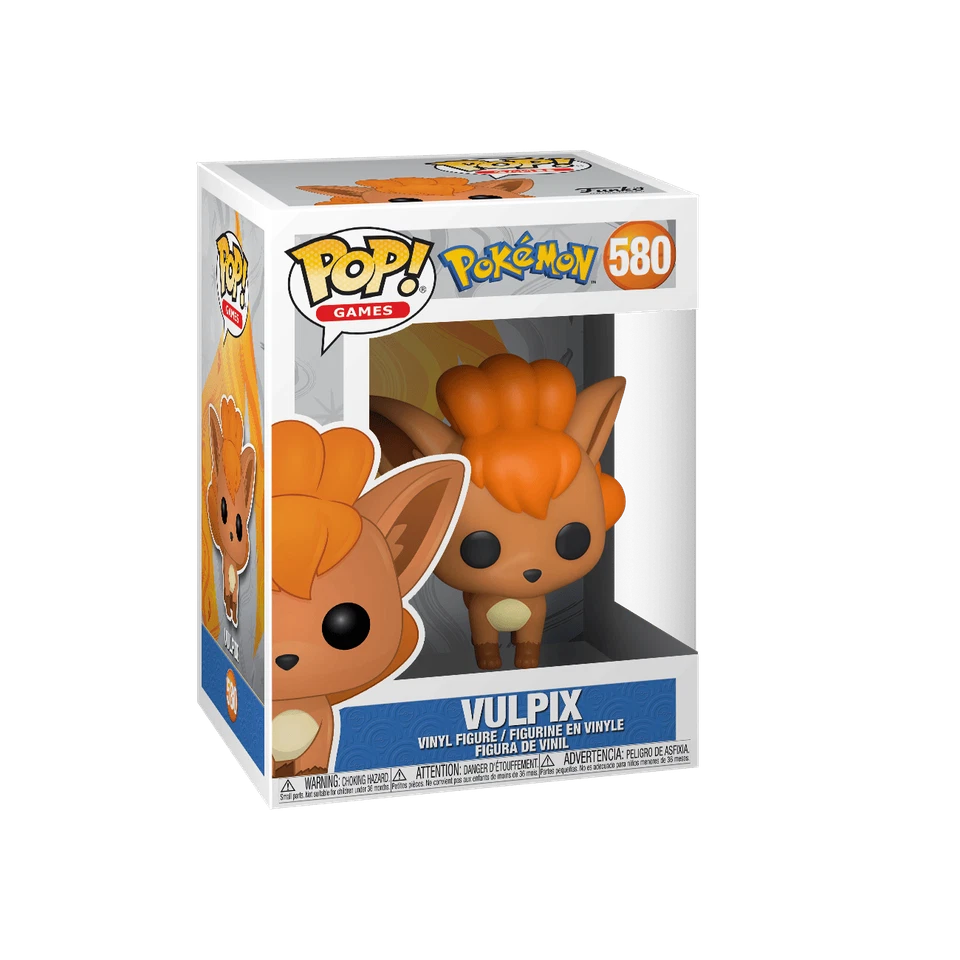 Funko Pop: Games - Pokemon - Vulpix Figure #580