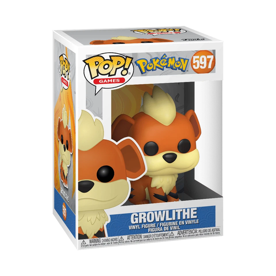 Funko Pop: Games - Pokemon - Growlithe Figure #597