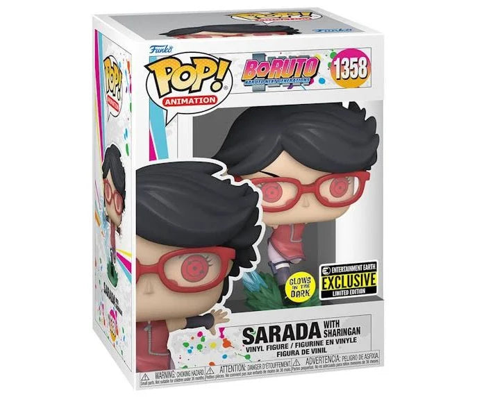 Funko Pop: Boruto - Sarada with Sharingan #1358 Figure