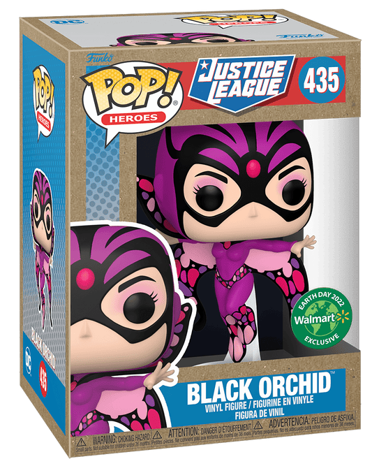 Funko Pop Justice League Black Orchid 435 Earth Day 2022 - NERD BLVD
