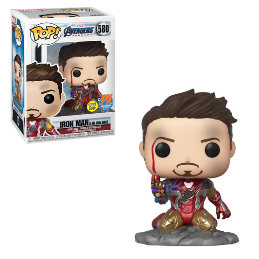 Funko Pop Marvel Avengers Iron Man 580 GITD PX Exclusive - NERD BLVD