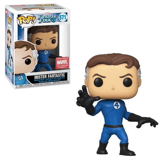 Funko Pop Marvel Mister Fantastic 571 Marvel Corps Exclusive - NERD BLVD