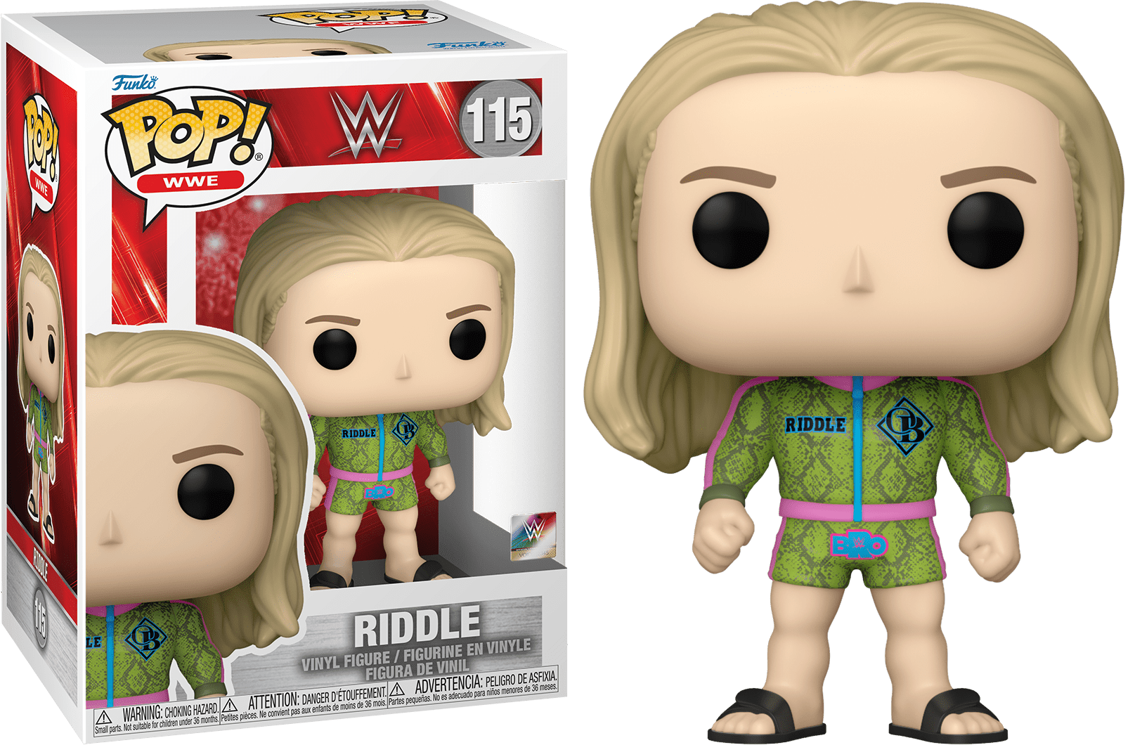 Funko Pop WWE Riddle 115 - NERD BLVD
