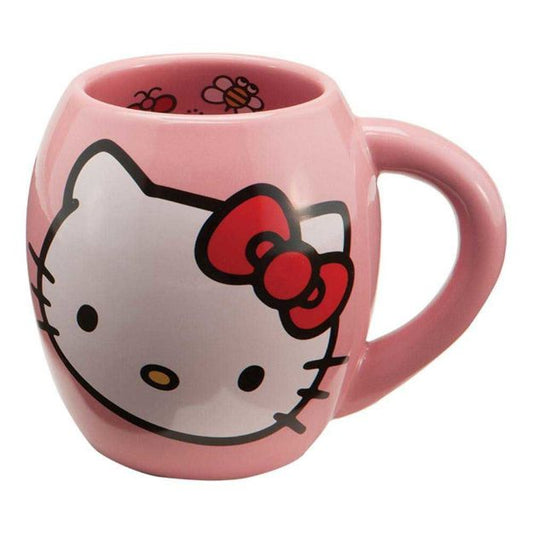 HELLO KITTY 18 OZ. OVAL CERAMIC MUG - NERD BLVD