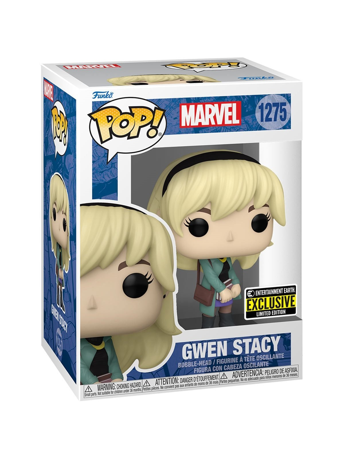 Spider-Man Gwen Stacy Funko Pop! Vinyl Figure #1275 - NERD BLVD